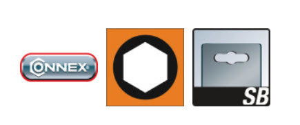 Load image into Gallery viewer, Connex inbussleutel set 6 delig
