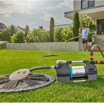 Gardena aanzuiging met 7 m zuigslang (grijs, met aanzuigfilter)
