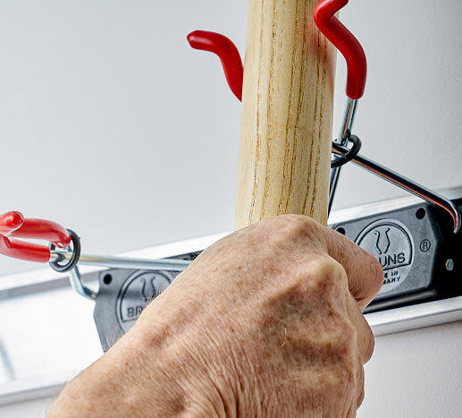 Laden Sie das Bild in Galerie -Viewer, Producten bruns gereedschaphouder metalen haak 2 stuks
