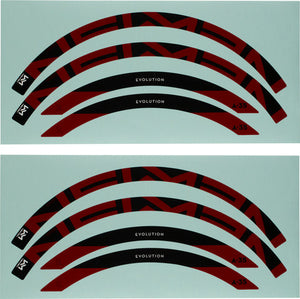 Newmen rim decal kit a.35