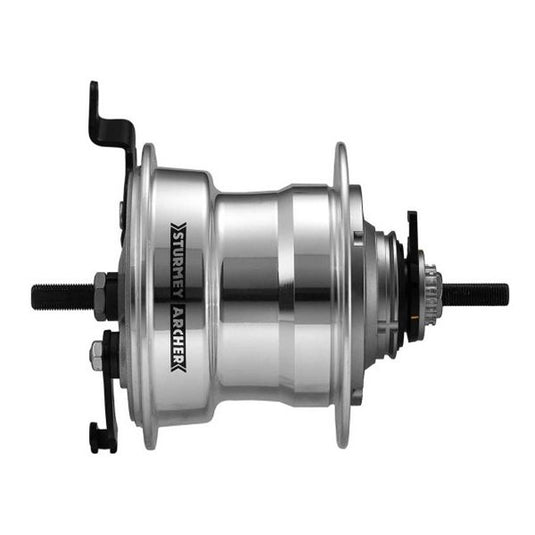 SturmeyArcher Versnellingsnaaf Sturmey Archer RXL-RD5 Rotary 5 speed voor trommelrem 90 mm incl. versteller en toebehoren