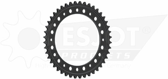 Esjot chain wheel 530 44z steel black