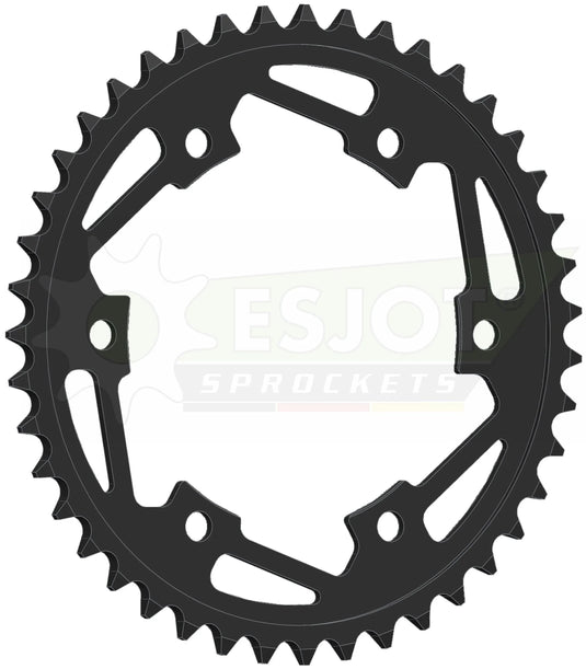 Esjot chain wheel 520 43z steel silver