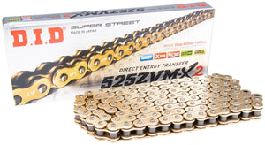 D.i.d chain did 525 zvmx2 126n gold gold open
