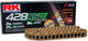 Rk chains 428 xso 142 n gold gold open