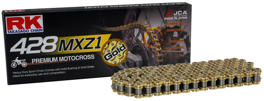 Rk chain 428 mxz1 116 c gold gold open