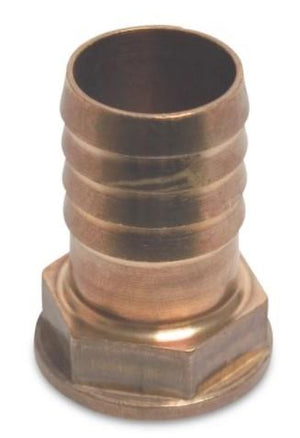 Slangpilaar messing 3 4 x20mm binnendraad