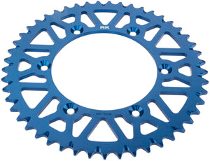 Rk chain wheel 520 49z alu bl.elox self-clean.