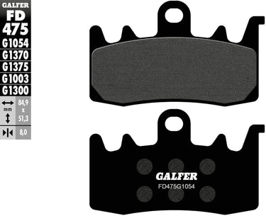 Galfer remblokken fd475 organ brake pads. fd475 g1054