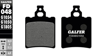 Galfer remblokken fd048 brake pad fd048 g1054 organic