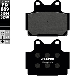 Galfer remblokken fd069 brake pad fd069 g1054 organic