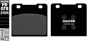 Galfer remblokken fd078 brake pad fd078 g1054 organic