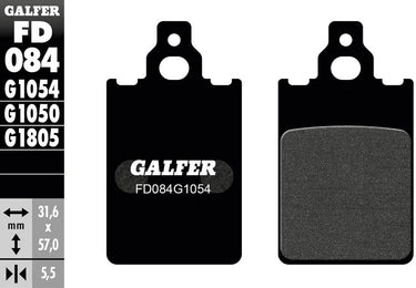 Galfer remblokken fd084 brake pad fd084 g1054 organic