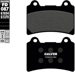 Galfer remblokken fd087 brake pad fd087 g1054 organic