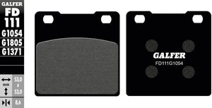 Galfer remblokken fd111 brake pad fd111 g1054 organic