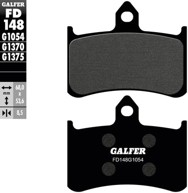 Galfer remblokken fd148 brake pad fd148 g1054 organic