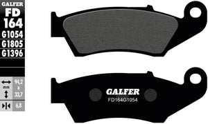 Galfer remblokken fd164 brake pad fd164 g1054 organic
