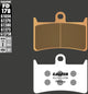 Galfer remblokken fd178 sintered brake pad fd178 g1375r