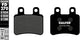 Galfer remblokken fd270 brake pad fd270 g1054 organic standard