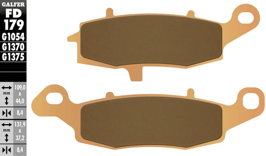 Galfer bremsbelag fd179 brake pad fd179 g1370 sintered metal
