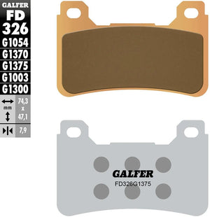 Galfer remblokken fd326 sintered brake pad fd326 g1375