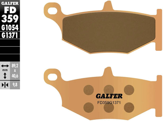 Galfer bremsbelag fd359 brake pad fd359 g1371 sint.metal street