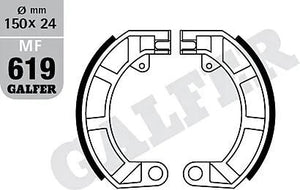 Galfer remsegmenten mf619 brake shoe mf619 g2165 organic