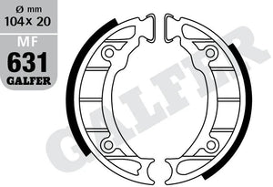 Galfer bremsbacke mf631 brake shoe standard mf 631