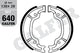 Galfer remsegmenten mf640 brake shoe mf640 g2165 organic