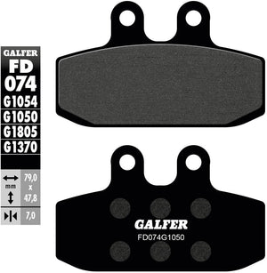 Galfer bremsbelag fd074 brake pad fd074 g1050 organic