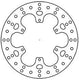 Trw remschijf mst330 rotor mst330 rigid