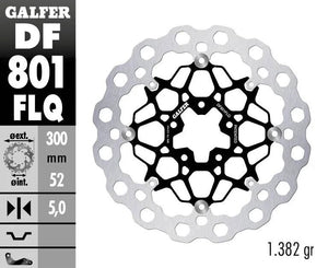 Galfer bremsscheibe df801 rotor brake rotors floating r90r