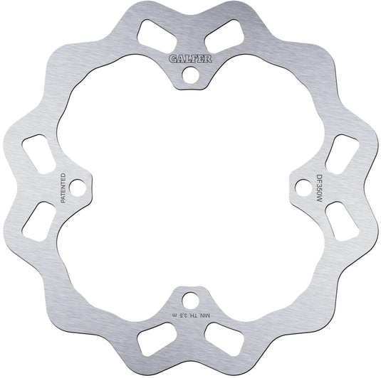 Galfer golf remschijf df350 wave rotor df350 type w offroad rigid