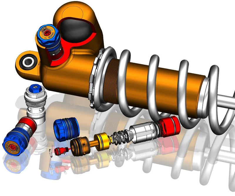 Load image into Gallery viewer, N10z stoßdämpferventil dynamic valve dynamic valve strut valve mx
