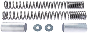 Wirth voorvork veerset fork spring set 1015 polished,cover 118