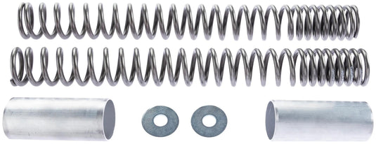 Wirth voorvork veerset fork spring set 2082 polished,cover 1323