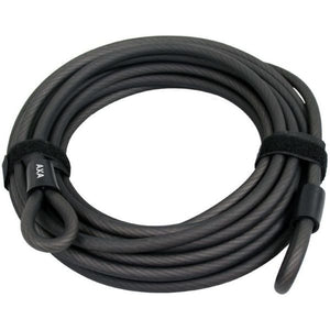 Axa slotkabel double loop 1000 10 - zwart