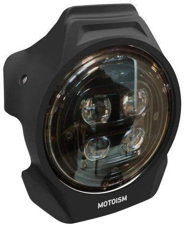Motoism scheinwerfermaske the nightcrawler headlight mask mi honda cl500