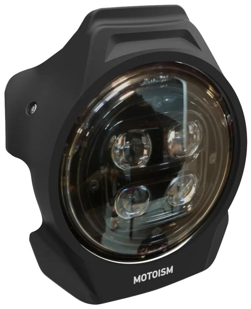 Load image into Gallery viewer, Motoism scheinwerfermaske the nightcrawler headlight mask mi honda cl500
