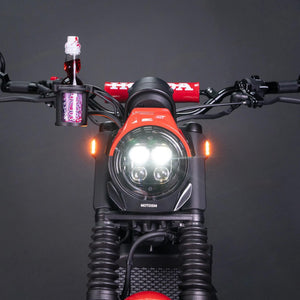Motoism scheinwerfermaske the nightcrawler headlight mask mi honda cl500
