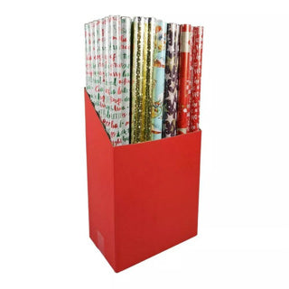 Cadeaupapier kerst 300 cm assorti | 60 stuks