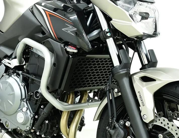 Load image into Gallery viewer, Zieger kühlerabdeckung radiator cover kawa z650 bj.17-20 sw
