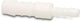 Rechte verbinder verlopend 6-4mm nylon 16bar pa