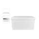 Opbergbank rinske inklapbaar creme hout bouclé 70x38x38cm