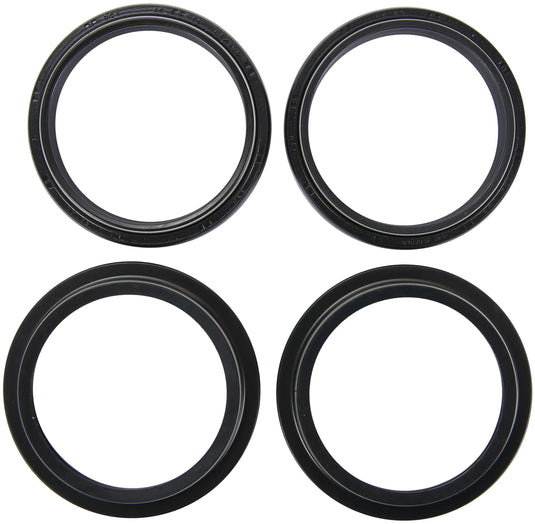 All balls racing voorvork keerring set fork seal set abr 56-147 incl. dust caps