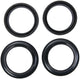 All balls racing voorvork keerring set fork seal set abr 56-156 incl. dust cap