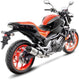 Leovince geluiddemper sbk lv one evo ii schalld leo slipon lv one inox