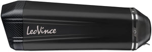 Leovince geluiddemper sbk lv-12 black edition schalld leo slipon lv-12 sw