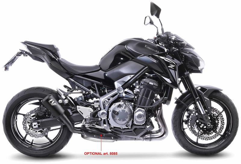 Chargez l'image dans la visionneuse de la galerie, Leovince geluiddemper sbk lv-10 full black schalld leo slipon lv-10 sw
