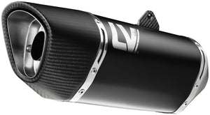 Leovince geluiddemper sbk lv-14 r black edition schalld leo slipon lv-14 r sw